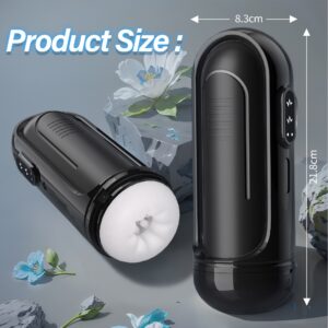 AYIYUN Automatic Male Masturbators Sex Toys with 2 Motors 10 Powerful Vibrating Modes, APP Remote Control Stroker Self-Pleasure Masturbation Adult Toy for Men - Image 9