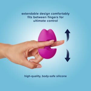 plusOne Travel Vibrating Pop-up Vibe, 10 Vibration Settings, Waterproof Vibrator - Image 4