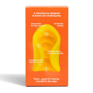 Hello Cake Vibrating Stroker, Rechargeable Intimate Massaging Masturbator for Men - Image 8