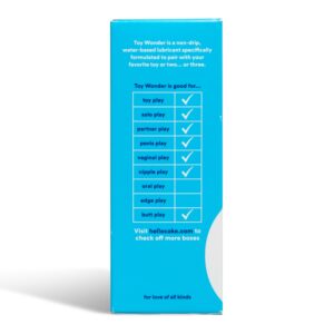 Hello Cake Toy Wonder Jelly Lube, Vegan Water Based Formula - 1.7 oz - Image 10