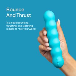 Hello Cake, Bounce Vibe, G-Spot Vibrator for Women, Rechargeable, Waterproof - Image 10