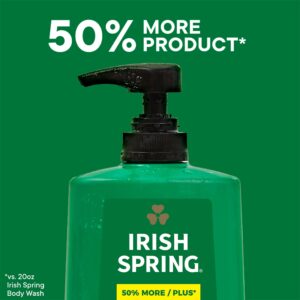 Irish Spring 5 in 1 Body Wash for Men, Men's Body Wash, All Skin Types, 30 fl oz Bottle - Image 5