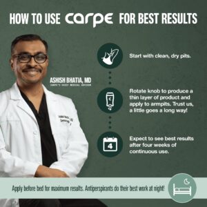 Carpe Underarm Antiperspirant and Deodorant for Women and Men, Cucumber Spa, 1.69 fl oz - Image 25