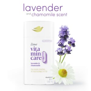 Dove VitaminCare+ Aluminum Free Deodorant Stick for Women Lavender & Chamomile, 2.6 oz - Image 3