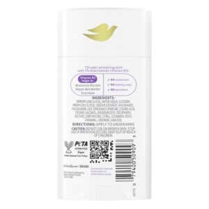 Dove VitaminCare+ Aluminum Free Deodorant Stick for Women Lavender & Chamomile, 2.6 oz - Image 6