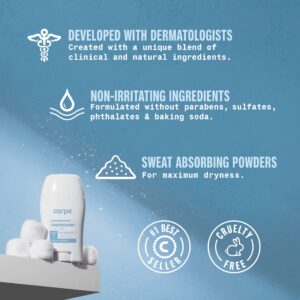Carpe Underarm Antiperspirant and Deodorant for Men, Mountain Breeze, 1.69 fl oz - Image 23
