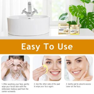 Turmeric Kojic Acid Cleansing Pads, Remove The Excess Epidermis 70PCS - Image 7