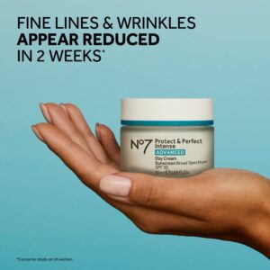 No7 Protect & Perfect Intense Advanced Day Cream with Peptides and SPF 30, All Skin Types, 1.69 oz - Image 6