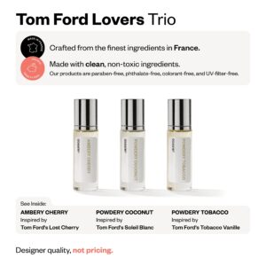 Dossier Discover Set, Inspired by Tom Ford, Unisex Perfume, Set of 3 (0.25 fl oz) - Image 3