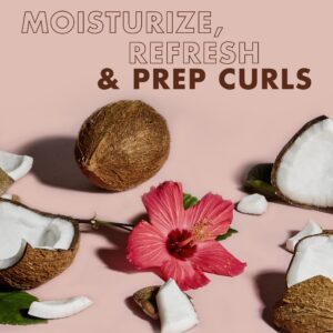 Shea Moisture Kids Extra Moisturizing Leave-in Conditioner Detangler Frizz Control Curly Hair Coconut & Hibiscus, 8 oz Spray Bottle - Image 4