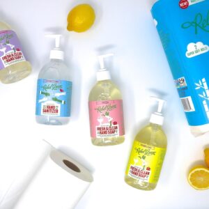 Rebel Green Fresh & Clean Hand Soap - Moisturizing Natural Bathroom & Kitchen Liquid Soap - Gentle Household Hand Wash - Peppermint & Lemon, 12 Fl Oz (Pack of 2) - Image 4