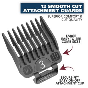 Wahl Clipper Clip 'N Trim 2 in 1 Hair Cutting Corded Clipper/Trimmer for Men and Women Kit 79900-1501 - Image 7