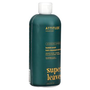 Attitude Energizing Orange Leaves Bubble Wash 16 fl. oz. - Image 3