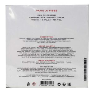 Juliette Has a Gun Vanilla Vibes Eau De Parfum, Perfume for Women, 3.3 oz - Image 3
