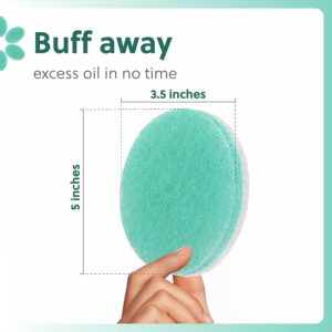 Impresa 6-Pack Double Sided Body Sponge - Buff Puff Style Exfoliating Pads - Image 4