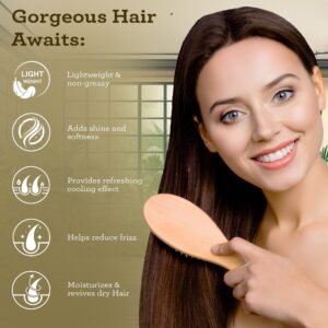 GuruNanda Rosemary Mint Hair Oil, 8 oz, Full Size - Image 7