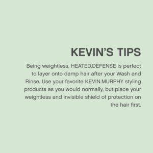 KEVIN.MURPHY HEATED.DEFENSE, Leave-In Heat Protection Foam for All Hair Types, 150 mL - Image 6