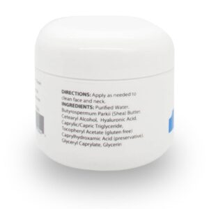 Cleure Night Cream Face Moisturizer with Hyaluronic Acid, Fragrance-Free, 2 oz - Image 6