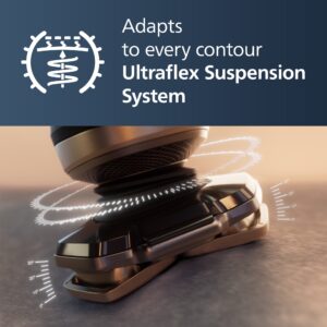 Philips Norelco S9000 Prestige Rechargeable Wet & Dry Shaver with Precision Trimmer and Premium Case, SP9841/84 - Image 7