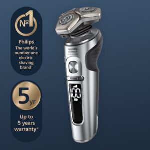 Philips Norelco S9000 Prestige Rechargeable Wet & Dry Shaver with Precision Trimmer and Premium Case, SP9841/84 - Image 8