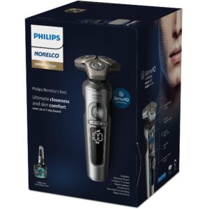 Philips Norelco S9000 Prestige Rechargeable Wet & Dry Shaver with Precision Trimmer and Premium Case, SP9841/84 - Image 11