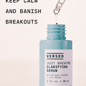 Versed Brand Skin Care, Just Breathe Clarifying Serum for Oily Skin and Acne-Prone Skin, 1 fl oz - Image 6
