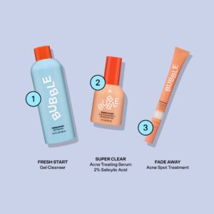Bubble Skincare Acne Kit, All Skin Types, 3 Items Included - Image 3