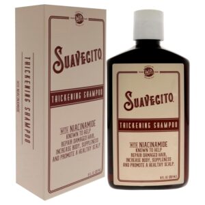 Suavecito Hair Thickening Shampoo for Men, with Niacinamide, 8 fl oz - Image 7