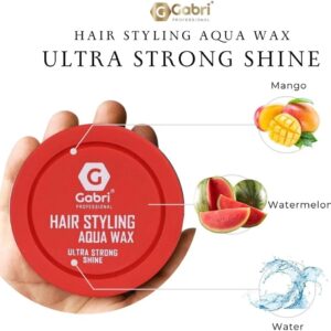 Gabri Hair Styling Wax 150Ml Maximum Control And Long Lasting Ultra Strong Shine - Image 5