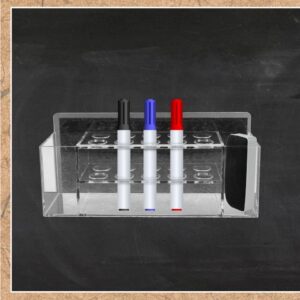 Magnetic Pen Holder Man Office Makeup Brush Organizer Cute Supplies - Image 2