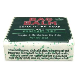 Bag Balm Exfoliating Soap with Rosemary Mint, 1.3 oz, Pack of 2 - Image 3
