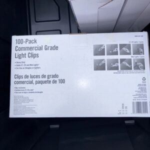Home Accents Holiday 100 Pack Commercial Grade Light Clips. Cc - Image 3