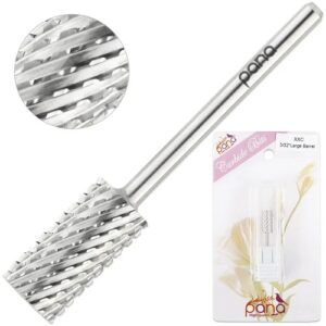 Professional Silver Large Barrel Nail Carbide Drill Bit 2X Coarse Grit - Image 1