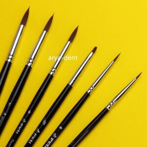 Dental Adhesive Composite Resin Hair Brush Porcelain Pen Teeth Silicone Brush - Image 4
