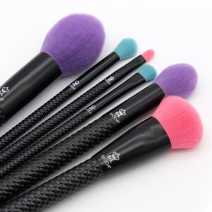 Moda Brush Neon Nights 6pc Full Face Makeup Brush Kit - Image 4