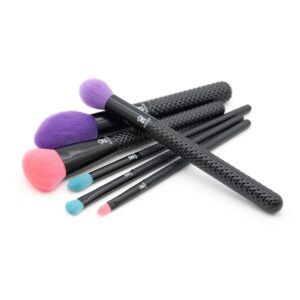 Moda Brush Neon Nights 6pc Full Face Makeup Brush Kit - Image 5