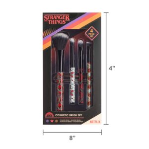 Stranger Things 4-Piece Cosmetic Brush Set - Image 5