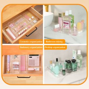 Trotianingyu 25 PCS Plastic Drawer Organizers Set,4-Size Drawer Organizer Trays -Green - Image 18