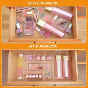 Trotianingyu 25 PCS Plastic Drawer Organizers Set,4-Size Drawer Organizer Trays -Green - Image 19