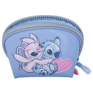 Disney Women's Stitch and Angel Blue Large Dome Travel Bag - Image 3
