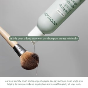 EcoTools Makeup Brush + Sponge Shampoo, Makeup Brush Cleaner, 6 fl.oz./ 177 ml, 1 Count - Image 7