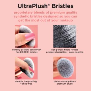 Real Techniques Glow Round Base Makeup Brush, for Liquid & Cream Foundation, 1 Count - Image 9
