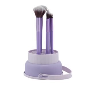 Candie Couture 9 Piece Brush Set with Silicone Holder. Hold, Display and Dry Your Brushes. - Image 5