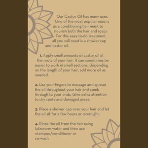 Castor Oil for Eyelashes and Eyebrows - Brow and Lash Growth Serum - 1 fl oz - Pure Body Naturals - Image 11