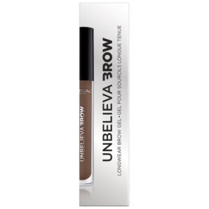 L'Oreal Paris Unbelieva-Brow Longwear Waterproof Tinted Brow Gel, Blonde - Image 67