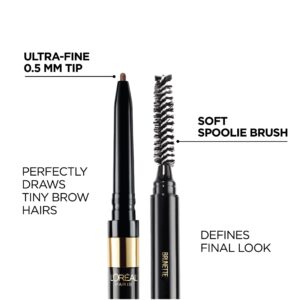 L'Oreal Paris Brow Stylist Definer Waterproof Eyebrow Mechanical Pencil, Blonde - Image 12