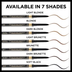 L'Oreal Paris Brow Stylist Definer Waterproof Eyebrow Mechanical Pencil, Blonde - Image 13