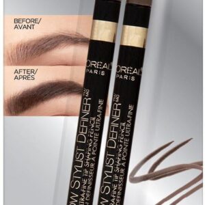 L'Oreal Paris Brow Stylist Definer Waterproof Eyebrow Mechanical Pencil, Blonde - Image 27
