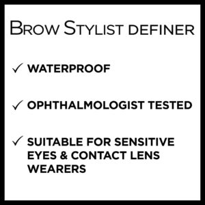 L'Oreal Paris Brow Stylist Definer Waterproof Eyebrow Mechanical Pencil, Blonde - Image 29
