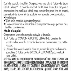 L'Oreal Paris Brow Stylist Definer Waterproof Eyebrow Mechanical Pencil, Blonde - Image 32